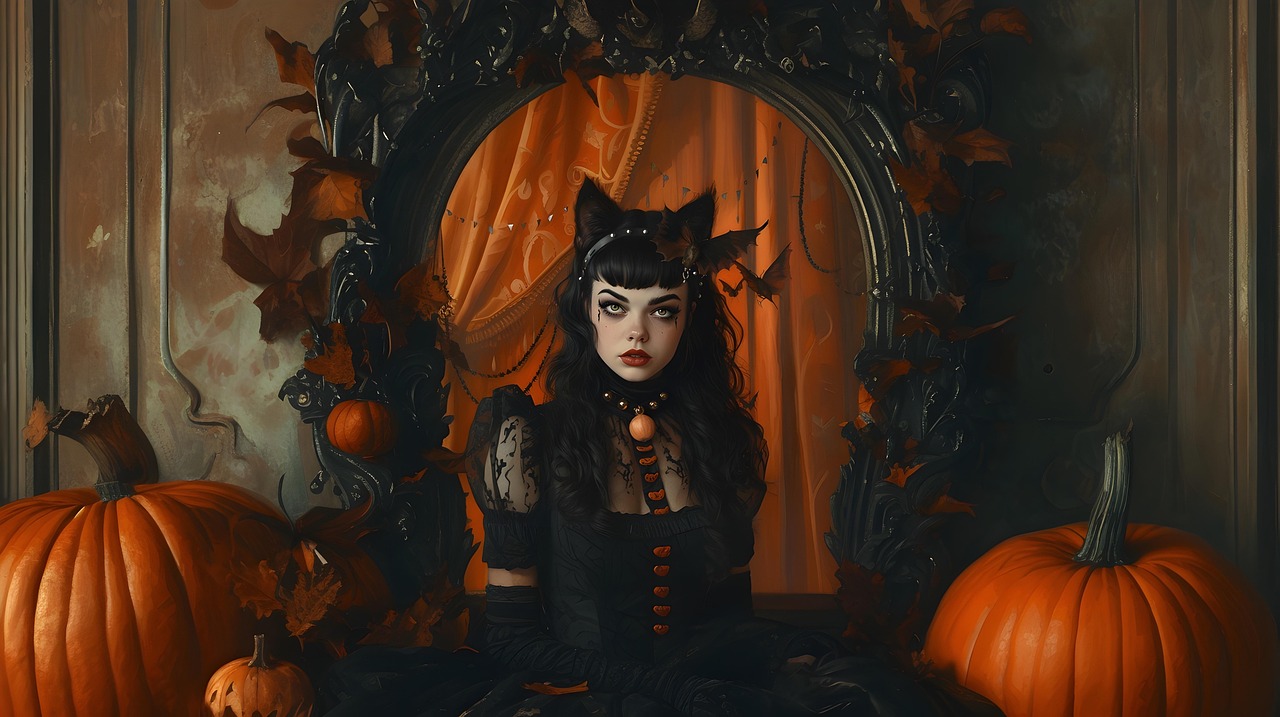 Lexifan Fashion for Halloween - A Gothic Fashion Girl